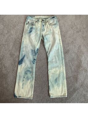 Buffalo David Bitton travis jeans acid wash stone wash